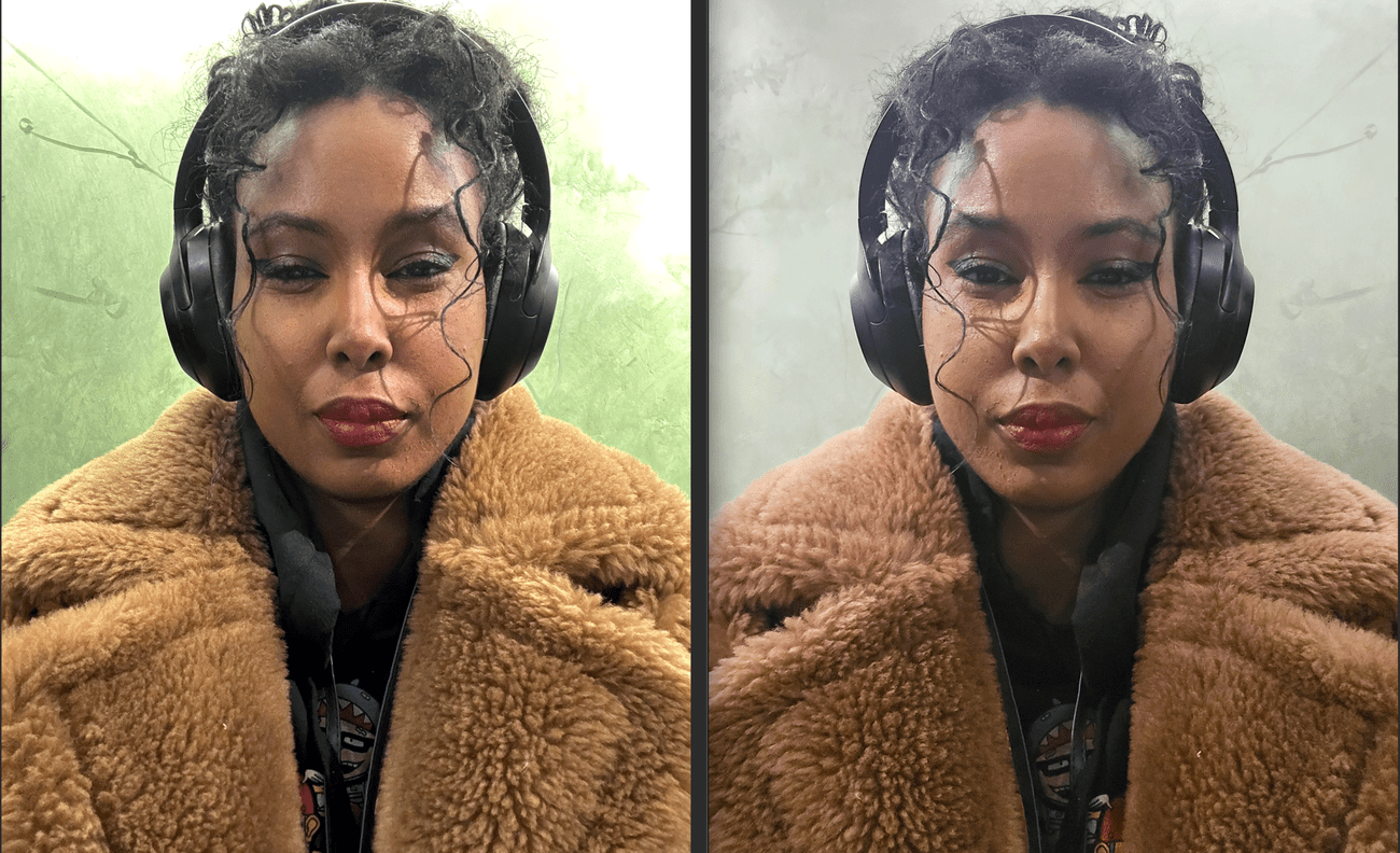 Selfies taken with iPhone 15 Pro Max and Galaxy S24 Ultra