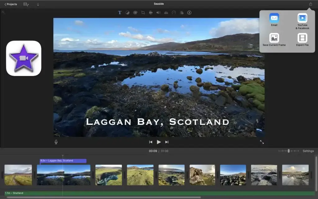 Το καλύτερο δωρεάν λογισμικό επεξεργασίας βίντεο για Macbook Air το 2024 - imovie - TechWar.GR