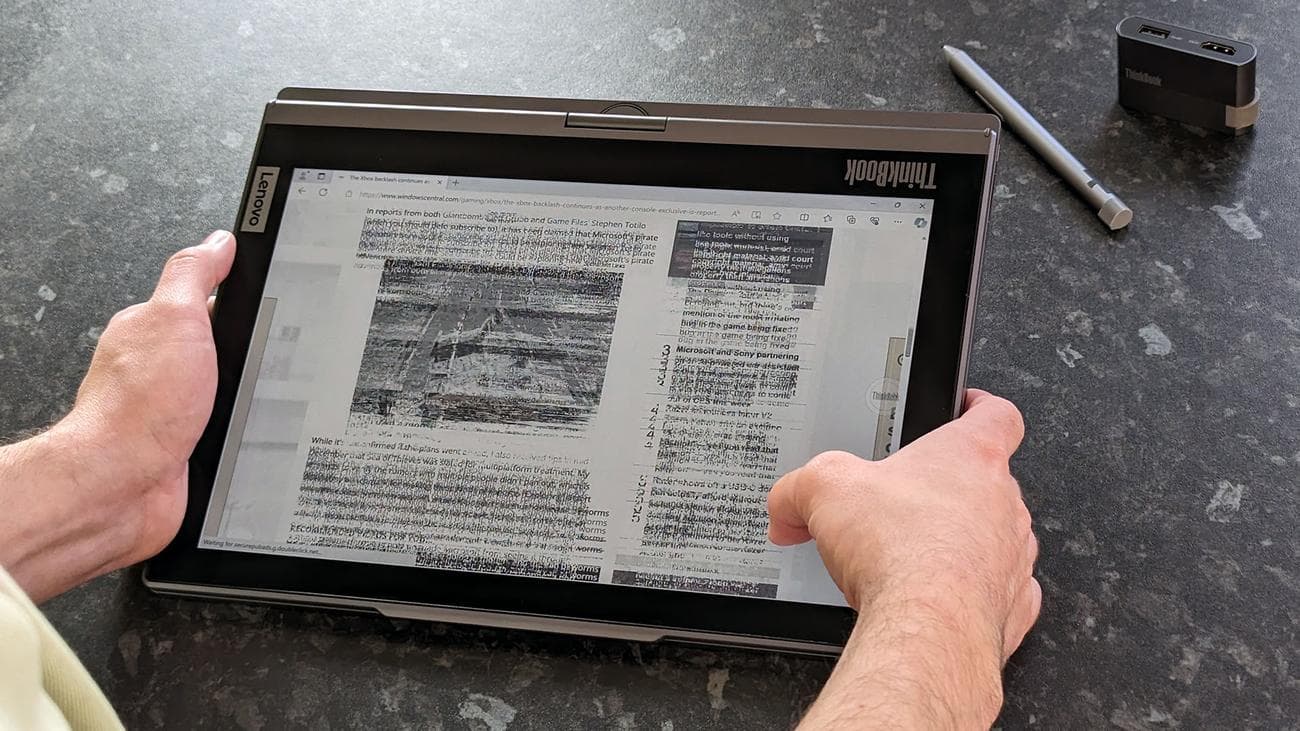 Lenovo ThinkBook Plus (Gen 4) review: A clever twisting hinge reveals a color E-Ink screen that solves no real issues, Lenovo ThinkBook Plus (Gen 4) review: A clever twisting hinge reveals a color E-Ink screen that solves no real issues, TechWar.GR