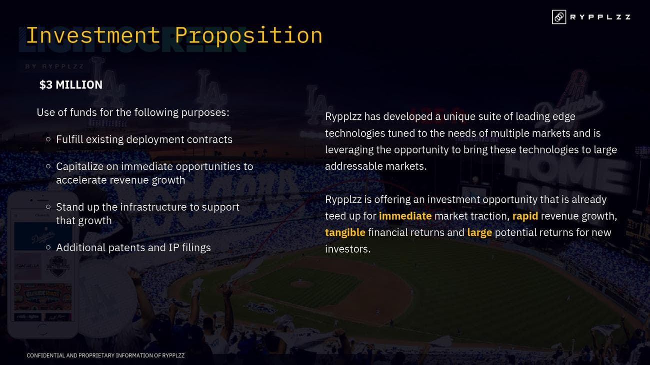 Sample Seed pitch deck: Κατάστρωμα 3 εκατομμυρίων δολαρίων της Rypplzz, Sample Seed pitch deck: Κατάστρωμα 3 εκατομμυρίων δολαρίων της Rypplzz, TechWar.GR