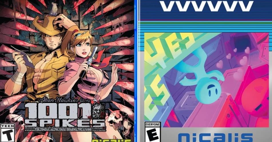 1001 Spikes VVVVVV psvita