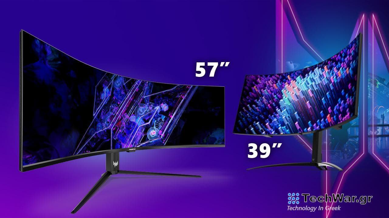 "Who needs a 57-inch curved MiniLED gaming monitor?" asks Acer, with 240Hz OLED alternatives in tow for CES 2024