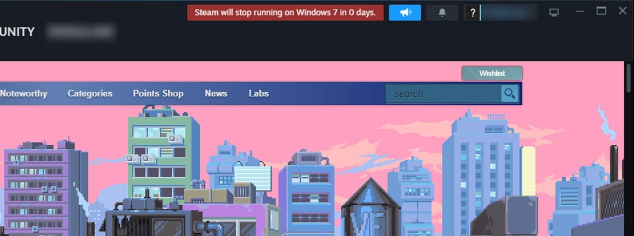 Το Steam μειώνει την υποστήριξη για Windows 7 και 8.1 για να ενισχύσει την ασφάλεια, Το Steam μειώνει την υποστήριξη για Windows 7 και 8.1 για να ενισχύσει την ασφάλεια, TechWar.GR