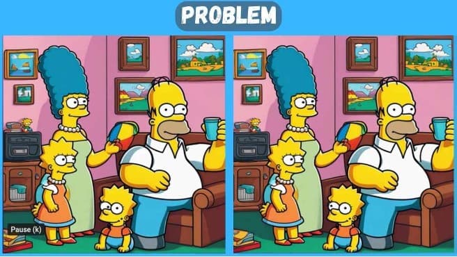 Μπορείτε να βρείτε τις 3 διαφορές στις εικόνες των Simpsons σε 29 δευτερόλεπτα; - test 2 3 - TechWar.GR