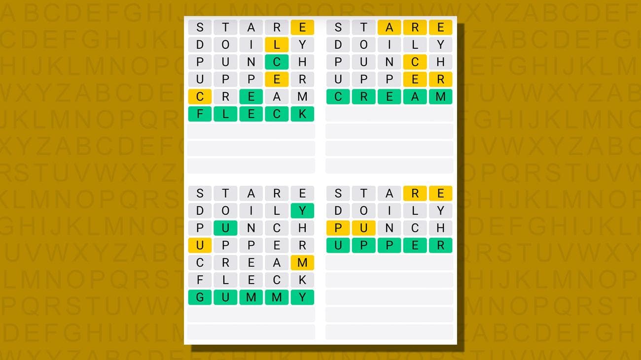 Quordle σήμερα – υποδείξεις και απαντήσεις για την Τετάρτη 10 Ιανουαρίου (παιχνίδι #716), Quordle σήμερα – υποδείξεις και απαντήσεις για την Τετάρτη 10 Ιανουαρίου (παιχνίδι #716), TechWar.GR