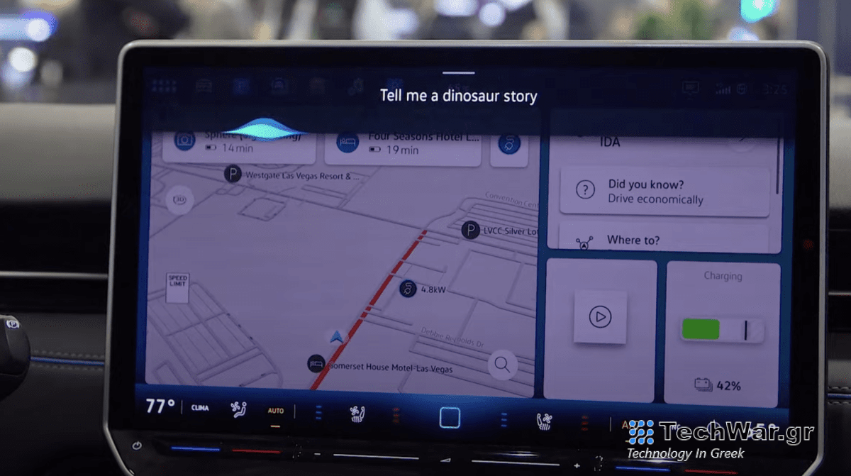 Ένα Volkswagen με ChatGPT μου είπε μια ιστορία για τους δεινόσαυρους στην CES 2024