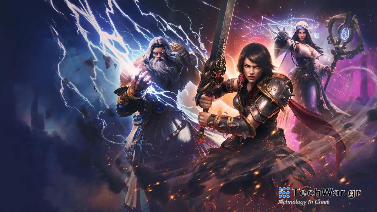 Smite 2 key art