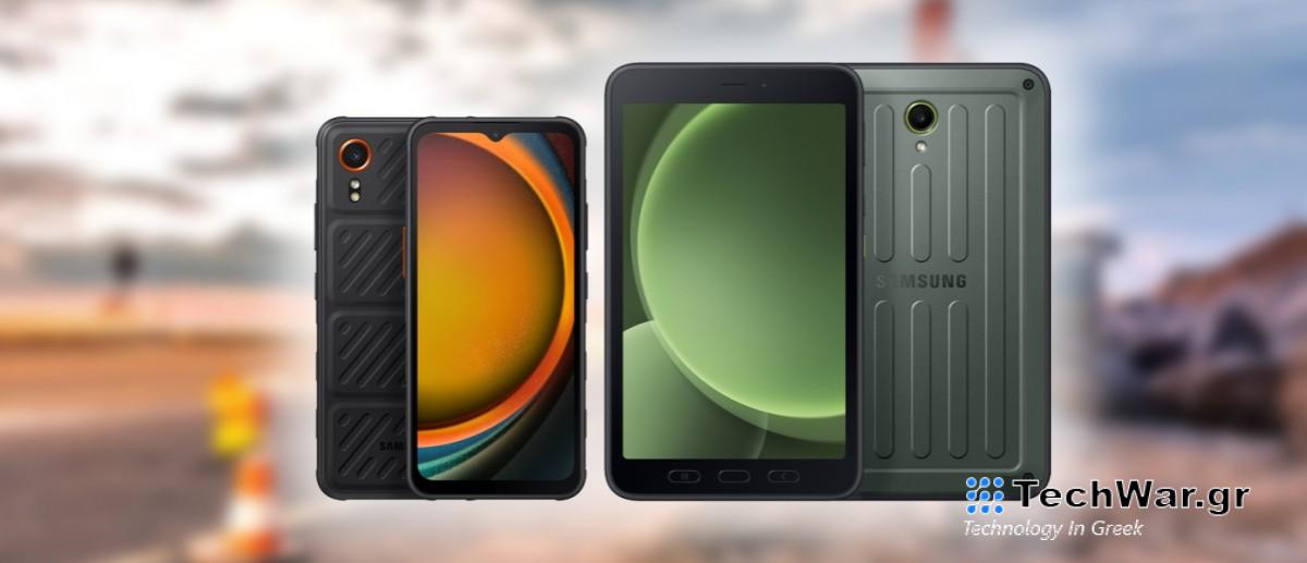 Αντέχουν σε κάθε περιβάλλον τα νέα Samsung Galaxy XCover7 και Tab Active5