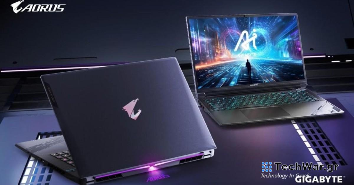 Αυτά είναι τα επόμενης γενιάς AI gaming laptops της GIGABYTE [CES 2024]