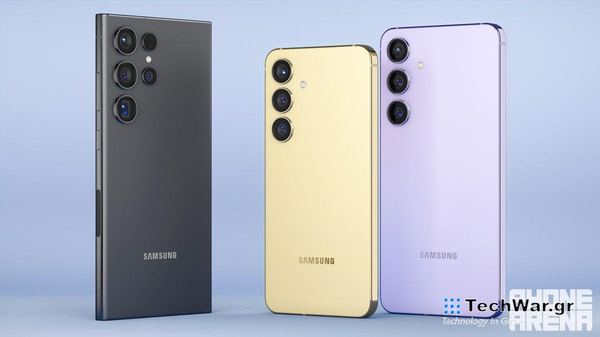Αυτή είναι πιθανώς η τελική και πλήρης λίστα των χρωμάτων 'μάρκετινγκ' των Galaxy S24 και S24+