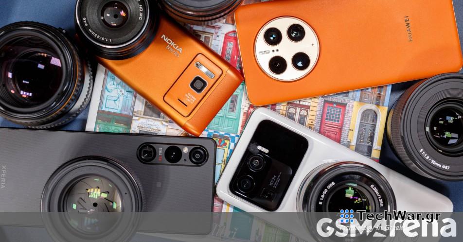 Δείτε την εξέλιξη των καμερών κινητών τηλεφώνων στο τελευταίο μας βίντεο