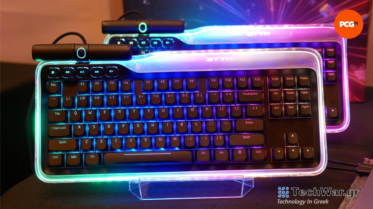 Δείτε το πιο παράξενο νέο πληκτρολόγιο παιχνιδιών που έχουμε δει στην CES 2024