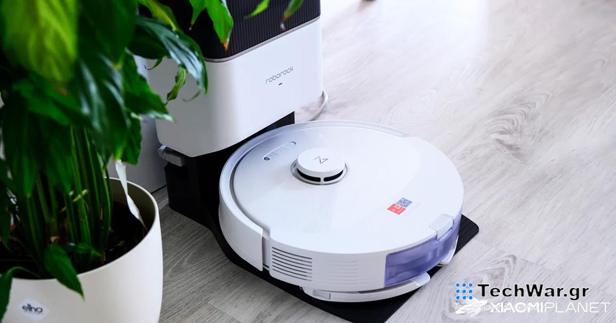 Ειδικές τιμές στην αποθήκη της ΕΕ, 2 χρόνια εγγύηση: Το Roborock Q8 Max έχει τεράστια ισχύ αναρρόφησης 5500 pa και διαθέτει ηλεκτρικές σκούπες υψηλής τεχνολογίας
