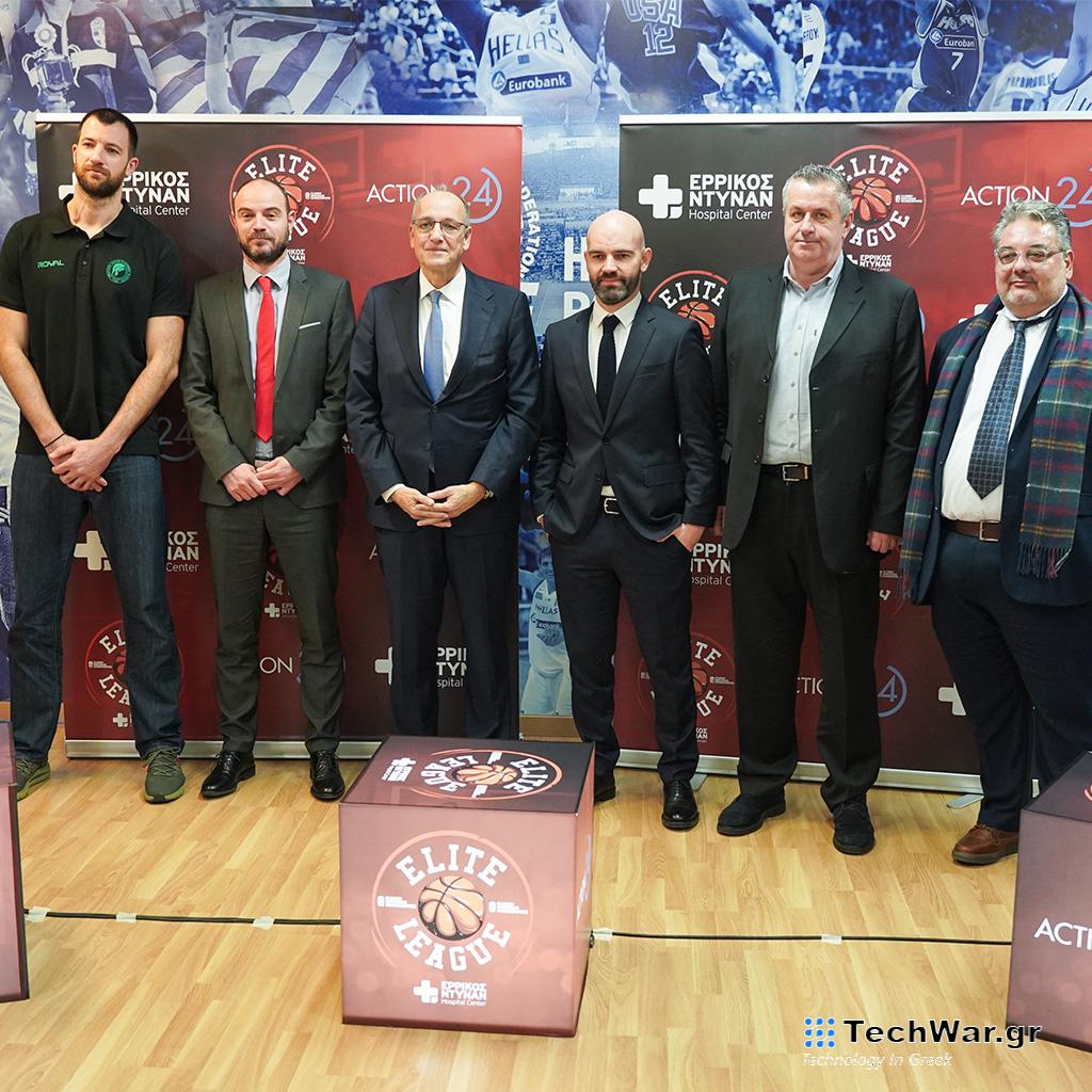Επέκταση της συνεργασίας ACTION 24 και ΕΟΚ για την τηλεοπτική κάλυψη του πρωταθλήματος της Elite League - Digitaltvinfo.gr