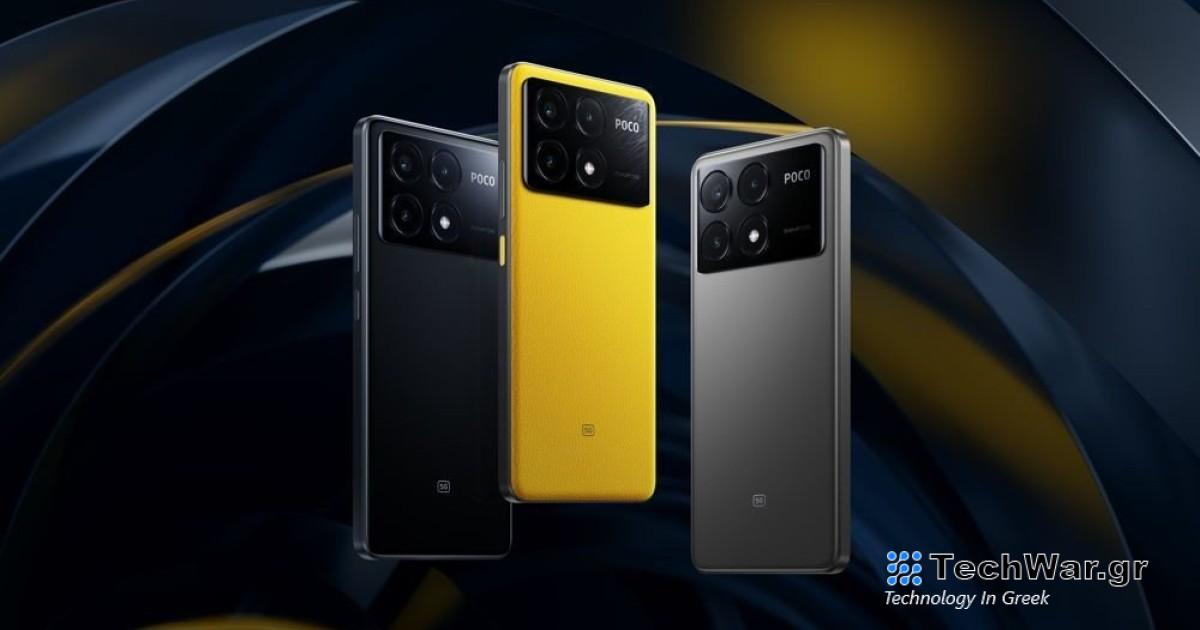 Επίσημα τα POCO X6 Pro, POCO X6 και POCO M6 Pro