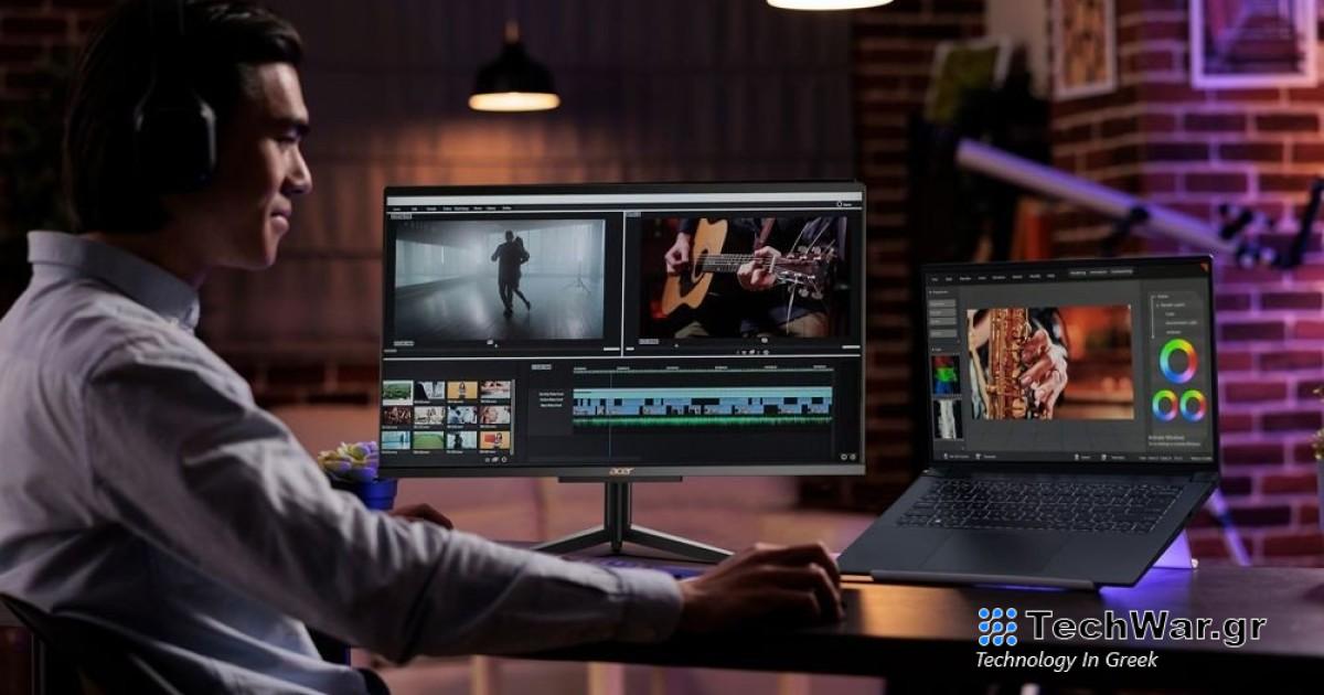 Η Acer παρουσιάζει τα νέα Swift Go AI PC με επεξεργαστή Intel Core Ultra