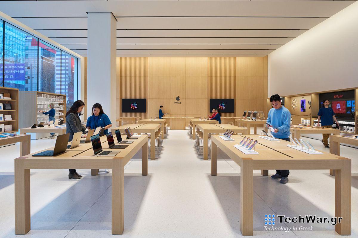 Η Apple ανοίγει το Apple Hongdae — το έβδομο Apple Store στη Νότια Κορέα