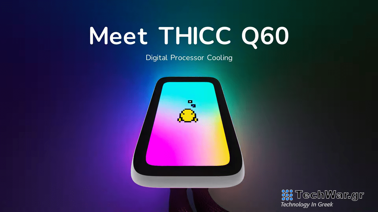 HYTE Unveils Its THICC Q60 AIO Liquid Cooler, Featuring A 5" IPS Display & 356W CPU Cooling Performance 1