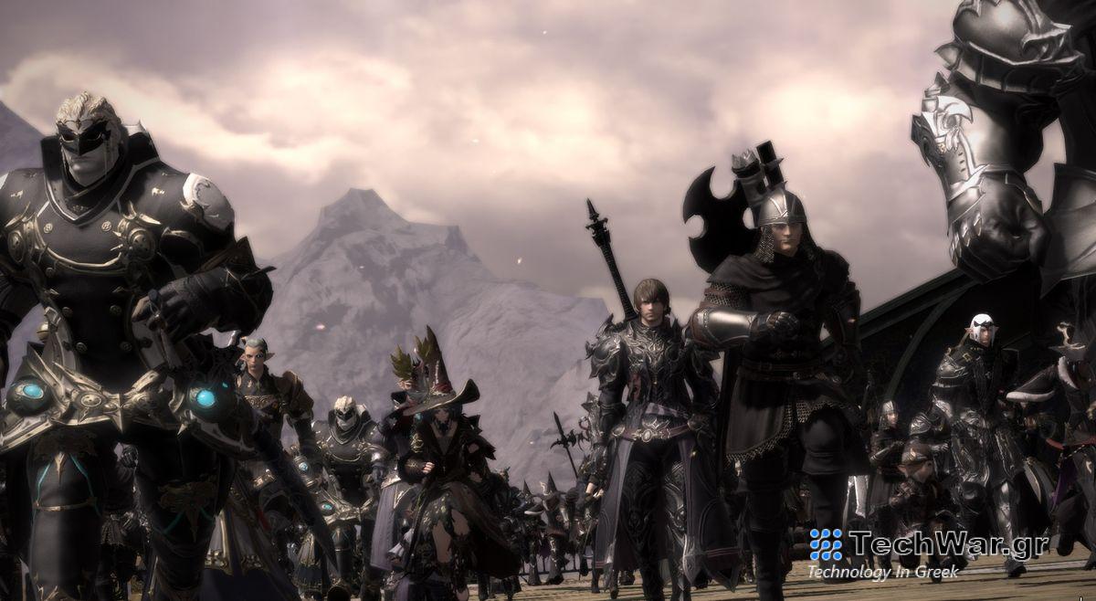 Promotional screenshot for Final Fantasy XIV: Shadowbringers