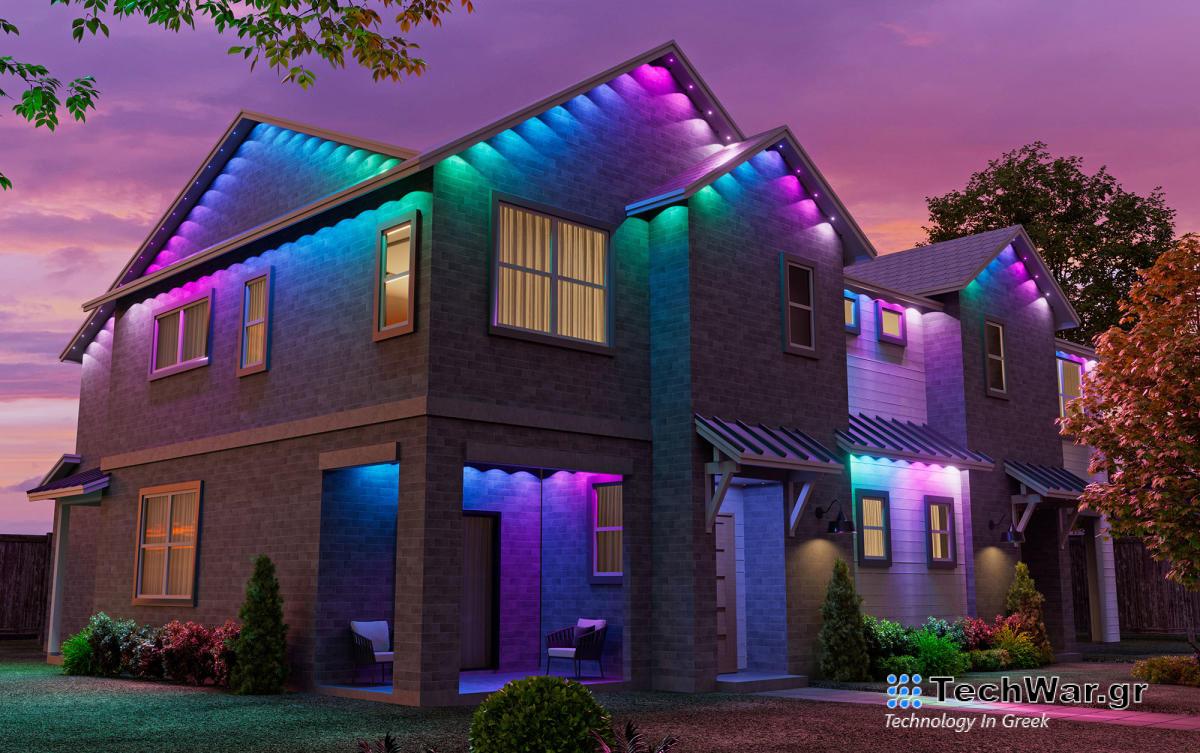Η Nanoleaf κάνει έξυπνα φώτα εξωτερικού χώρου τώρα
