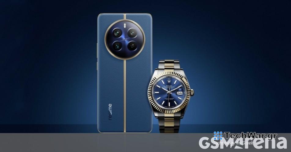 Η Realme θα συνεργαστεί με τη Rolex στην επερχόμενη σειρά 12 Pro
