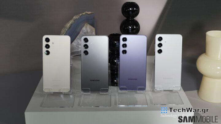 Galaxy S24 back colors