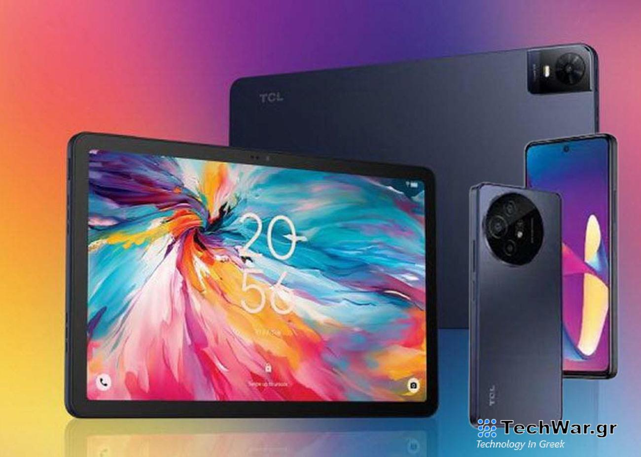 Η TCL παρουσιάζει τα νέα smartphones της σειράς 50 αλλά και δύο νέα εντυπωσιακά NXTPAPER tablet