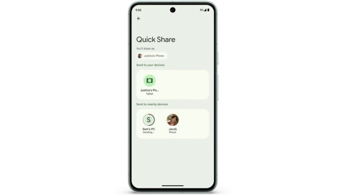 Η Γρήγορη κοινή χρήση αντικαθιστά το Nearby Share στο Android Η Γρήγορη κοινή χρήση αντικαθιστά το Nearby Share στο Android από σήμερα