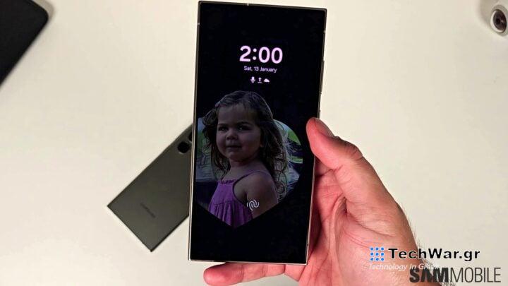 Galaxy S24 Always On Display wallpaper