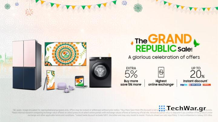 Samsung India Grand Republic Sale 2024 Offers