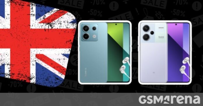Η σειρά Redmi Note 13 της Xiaomi είναι πλέον διαθέσιμη Η σειρά Redmi Note 13 της Xiaomi είναι πλέον διαθέσιμη στο Ηνωμένο Βασίλειο