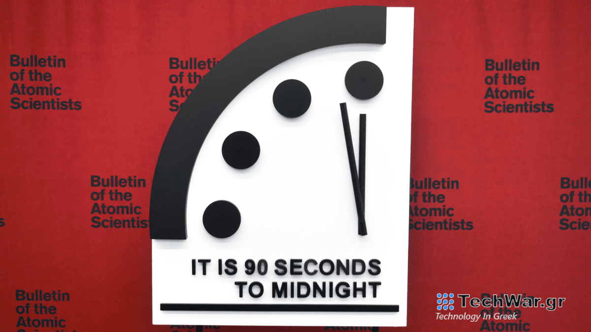 Doomsday Clock is 90 seconds to midnight