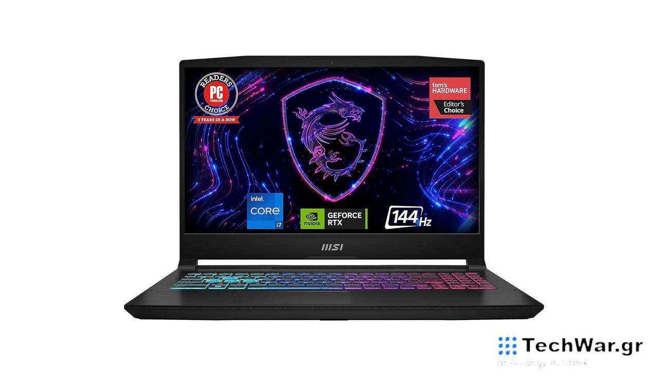 MSI Katana 15 gaming with an RTX 4070 GPU is down to just $1,115 on Amazon