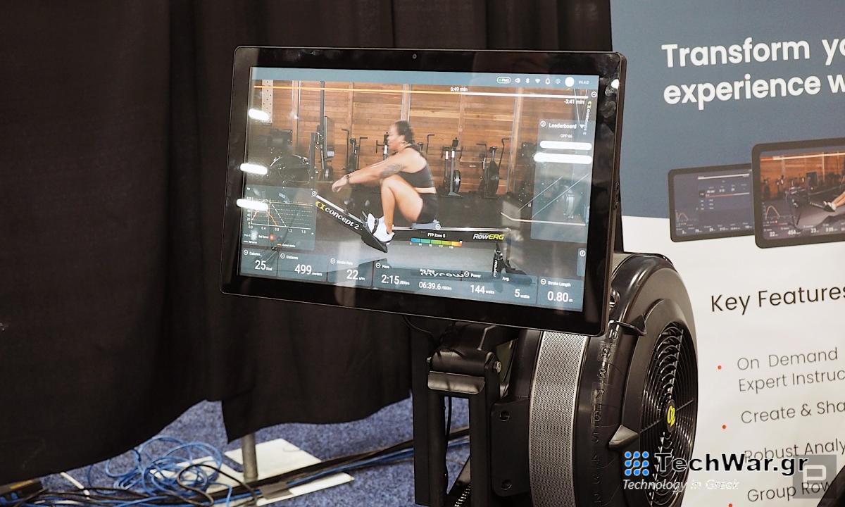 Κάποιος έφτιαξε μια οθόνη τύπου Peloton για την πιο πανταχού παρούσα κωπηλατική μηχανή του κόσμου