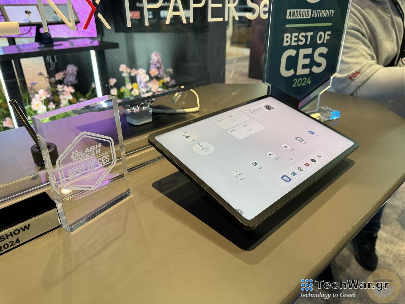 Καινούρια NXTPAPER tablets από την TCL στη CES