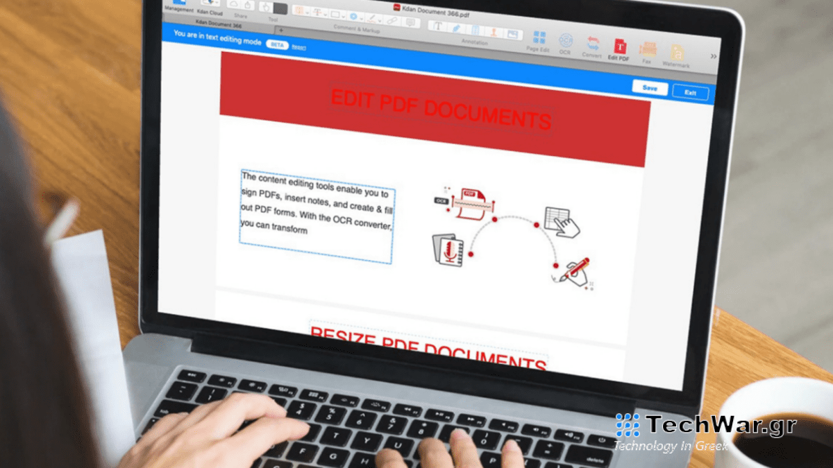 Καλύτερος επεξεργαστής PDF: Έκπτωση 73% στο Document 365 Lite
