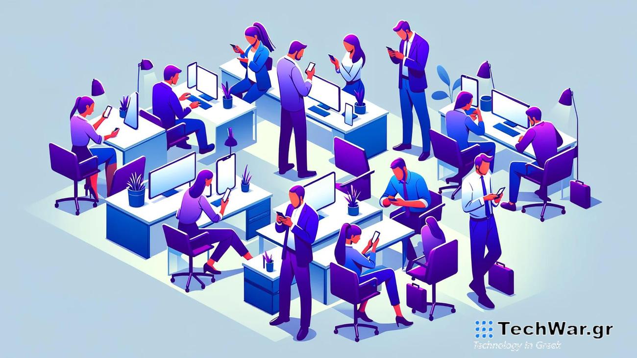 Μειώνει το άγχος η χρήση του προσωπικού smartphone στους χώρους εργασίας!