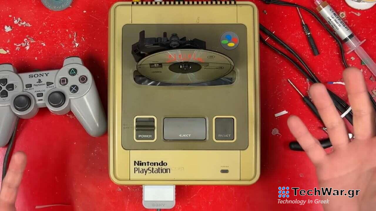 Ο YouTuber φτιάχνει ένα Nintendo PlayStation, εξοικονομεί $300.000