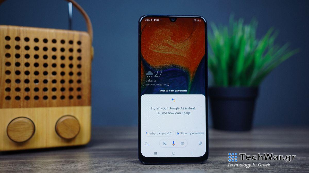 Google Assistant displayed on a phone