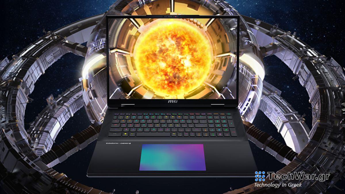 MSI Titan 19 HX in space