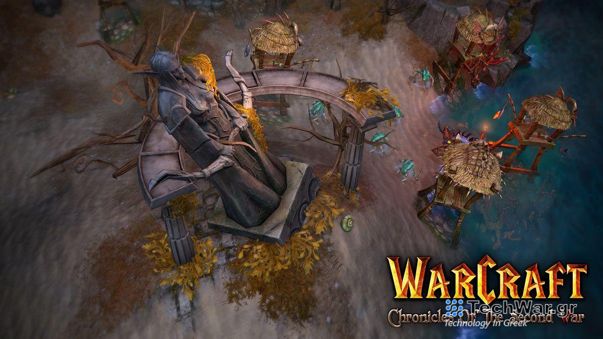 Warcraft Chronicles of the Second War statue 