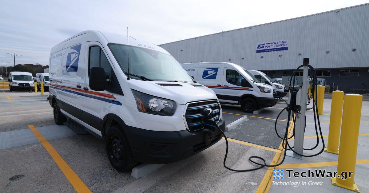 Οι νέοι φορτιστές EV της Ταχυδρομικής Υπηρεσίας των ΗΠΑ είναι εδώ
