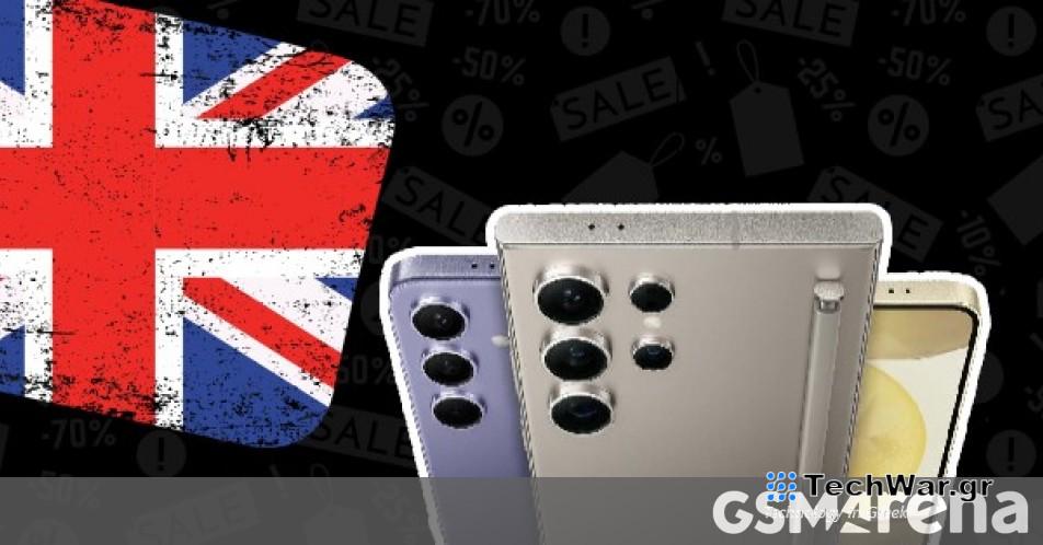 Οι προπαραγγελίες του Samsung Galaxy S24 είναι πλέον ζωντανές στο Ηνωμένο Βασίλειο, καθώς και το Galaxy A25

