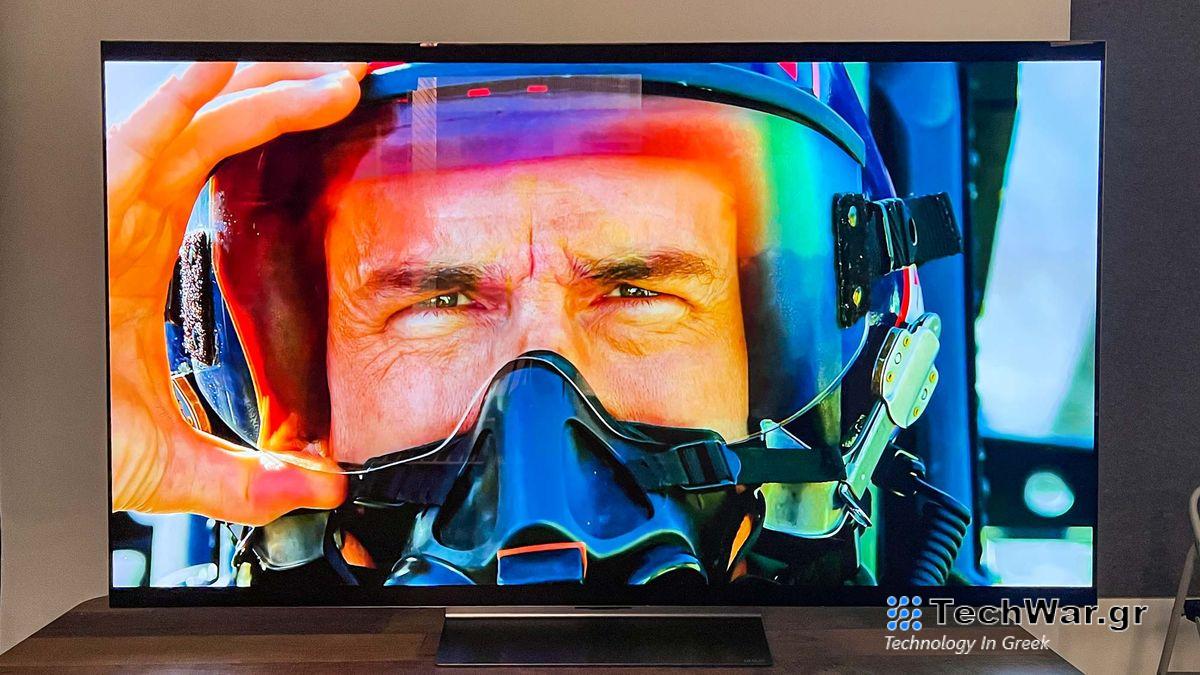 LG C2 OLED TV streaming