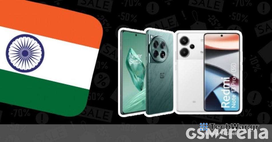 Τα OnePlus 12 και 12R κυκλοφορούν στην Ινδία, η σειρά Redmi Note 13 είναι ήδη εδώ
