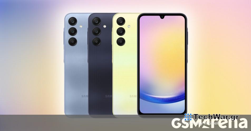 Τα Samsung Galaxy A15 και A25 φτάνουν στην Ελβετία