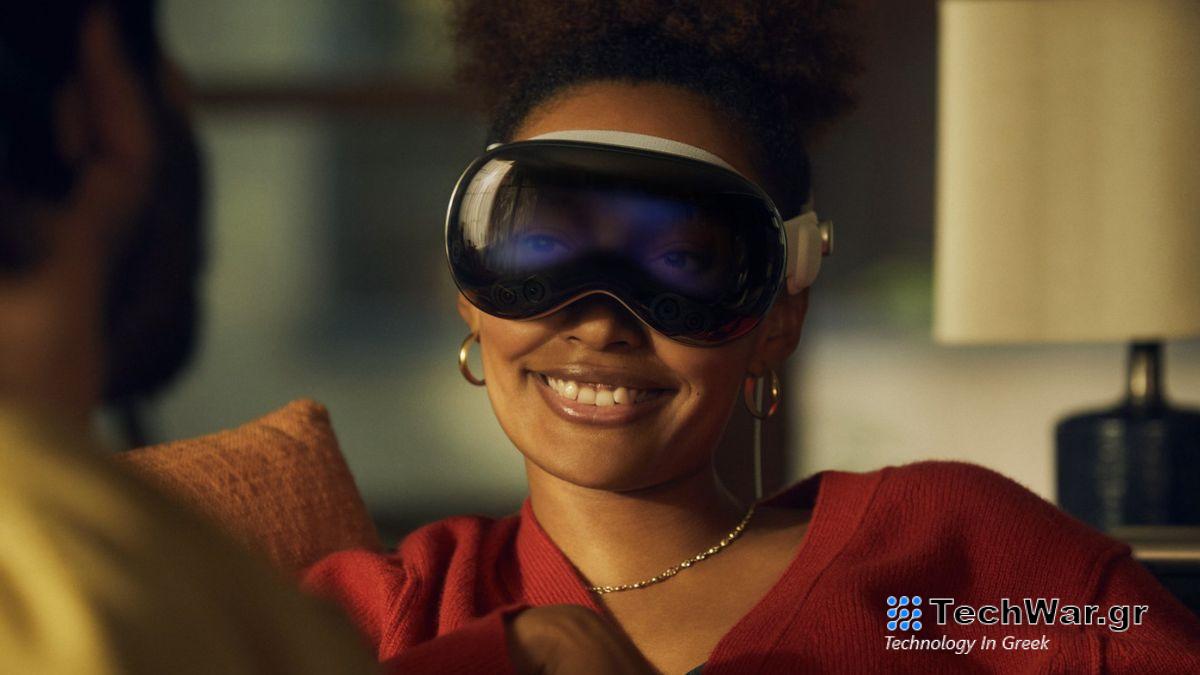 Wearing Vision Pro in the home