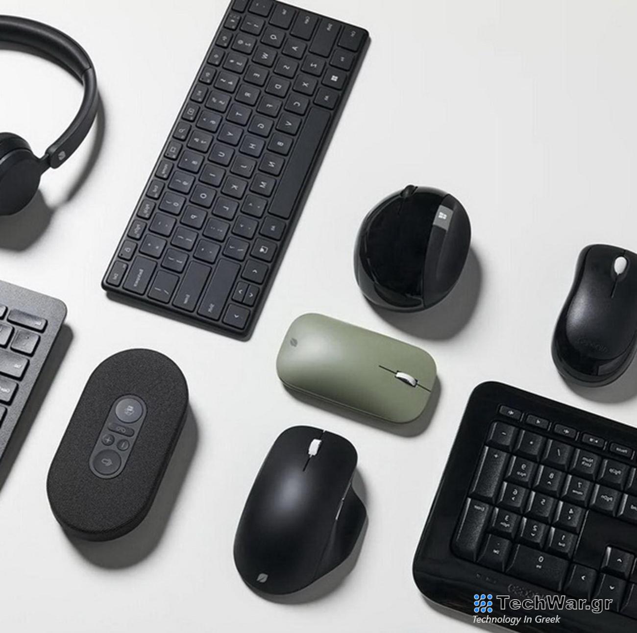 Τα αξεσουάρ της Microsoft επιστρέφουν δια της πλαγίας οδού