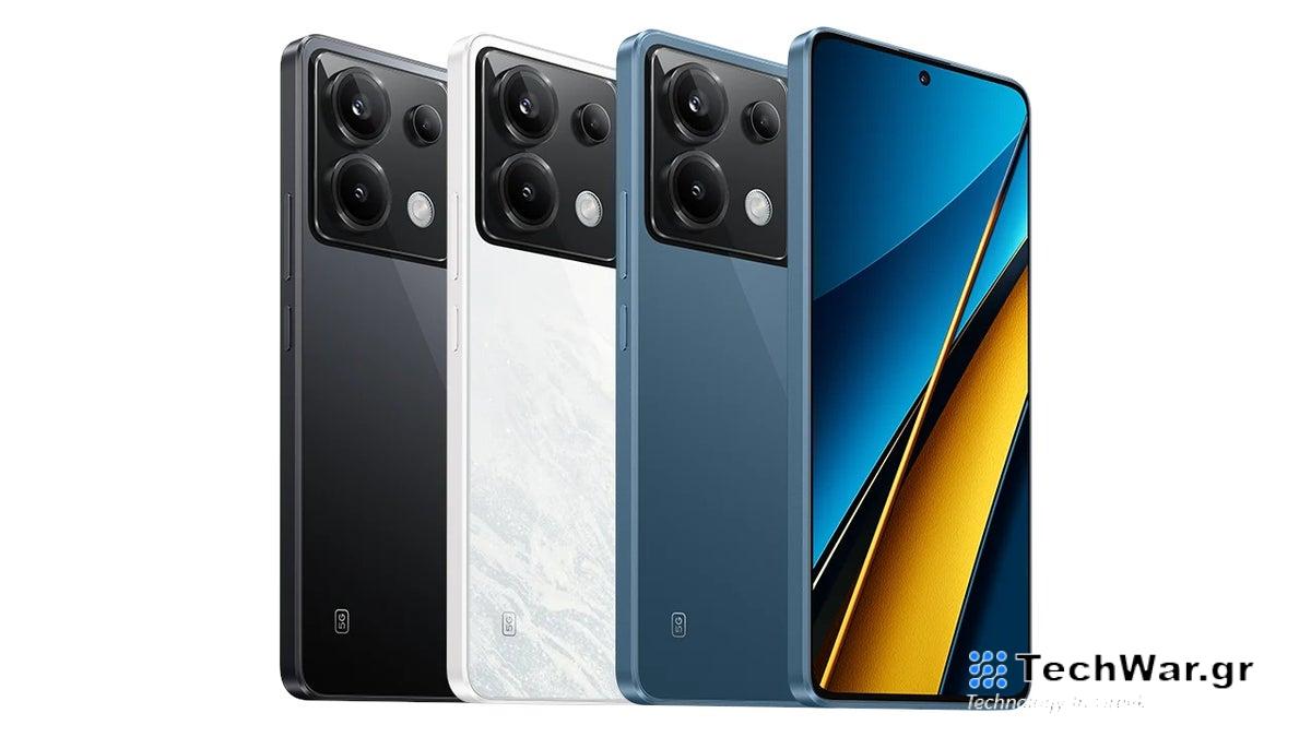 Τα νέα τηλέφωνα μεσαίας κατηγορίας Poco X6 και X6 Pro της Xiaomi προσφέρουν premium χαρακτηριστικά
