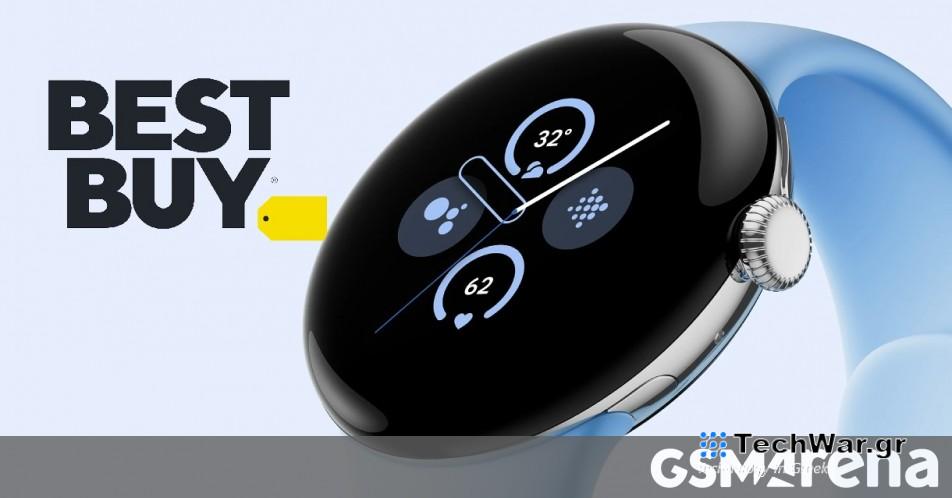 Το Best Buy US μειώνει την τιμή του Pixel Watch 2 στα 300 $, το αρχικό Pixel Watch μειώνεται στα 200 $
